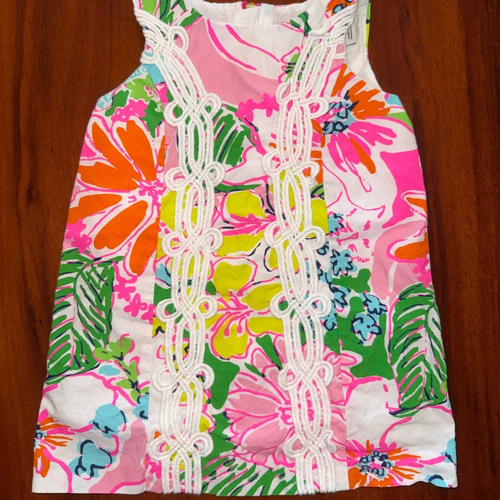 Lilly Pulitzer for Target Pink and Green Floral Mommy Me Matching Dress